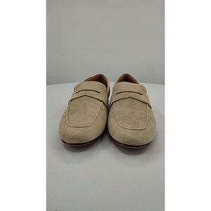 Quince Tan Women's Suede Loafers
